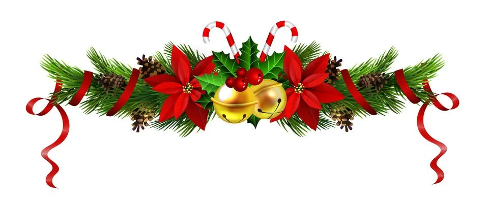 Christmas elements for your designs Stock Illustration