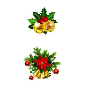 Christmas elements for your designs Stock Illustration