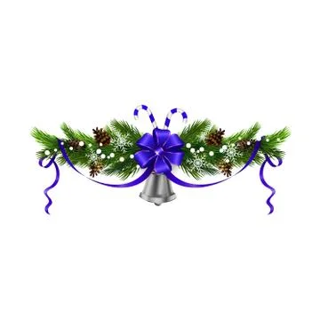 Christmas elements for your designs Stockillustratie