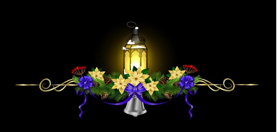Christmas elements for your designs Stock Illustration