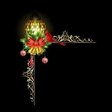 Christmas elements for your designs Stock Illustration