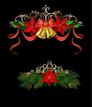 Christmas elements for your designs Stock Illustration