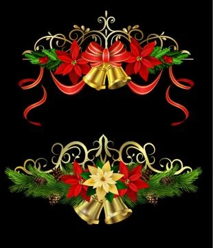 Christmas elements for your designs Stock Illustration