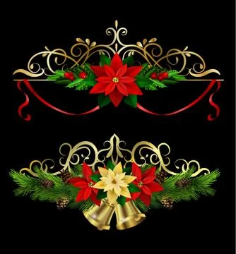 Christmas elements for your designs Stock-Illustration