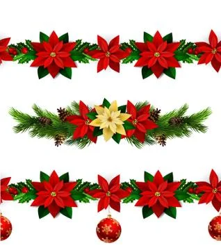 Christmas elements for your designs Stock Illustration