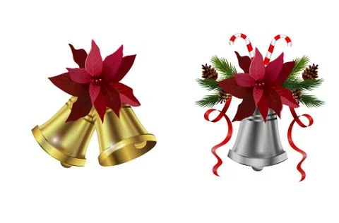 Christmas elements for your designs 库存插图