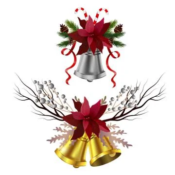 Christmas elements for your designs Stock Illustration