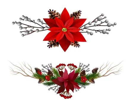 Christmas elements for your designs Stock Illustration