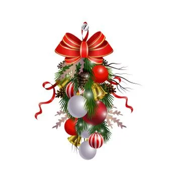 Christmas elements for your designs 스톡 일러스트