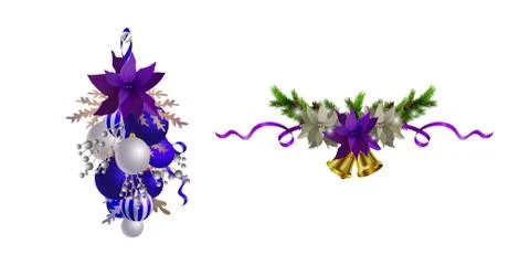 Christmas elements for your designs Stock Illustration