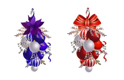 Christmas elements for your designs Stock Illustration