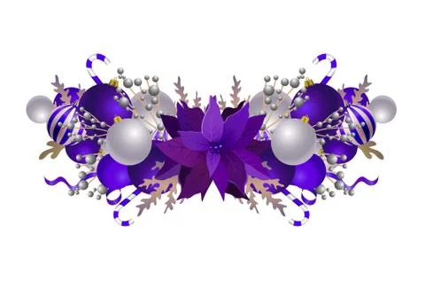 Christmas elements for your designs 库存插图