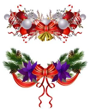 Christmas elements for your designs Stock Illustration