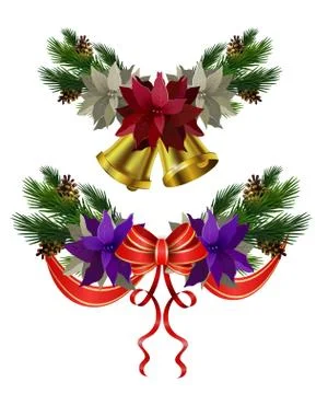 Christmas elements for your designs Stock Illustration