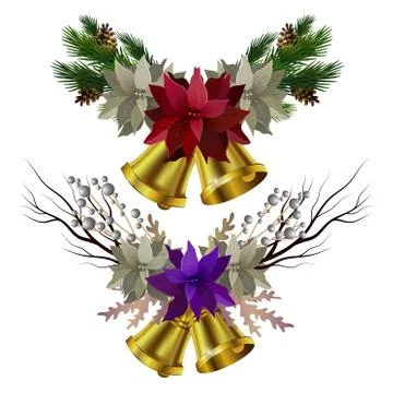 Christmas elements for your designs Stock Illustration