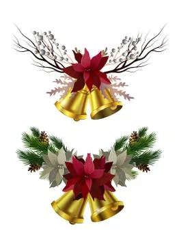 Christmas elements for your designs Stock Illustration