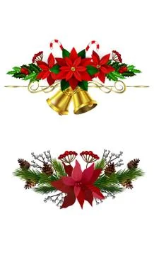 Christmas elements for your designs Stock Illustration