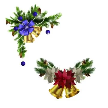Christmas elements for your designs Stock Illustration
