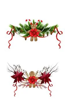 Christmas elements for your designs イラスト素材
