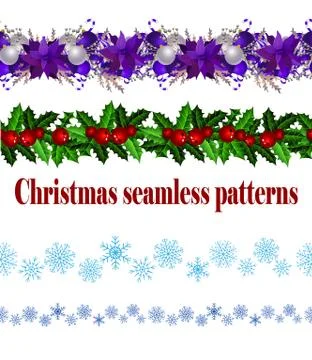 Christmas elements for your designs Stockillustratie
