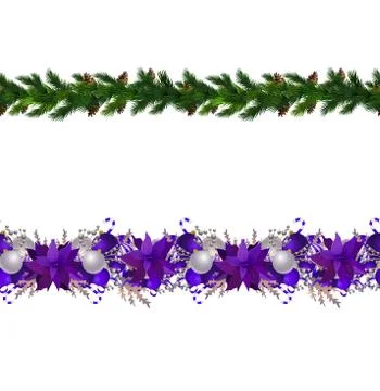 Christmas elements for your designs 库存插图