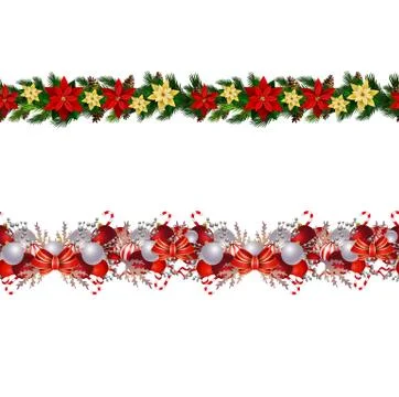 Christmas elements for your designs Stock Illustration
