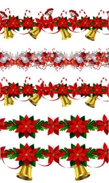 Christmas elements for your designs Stock Illustration