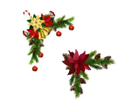 Christmas elements for your designs Stock Illustration