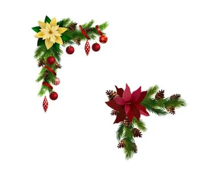 Christmas elements for your designs Stock Illustration