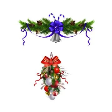 Christmas elements for your designs Stock Illustration