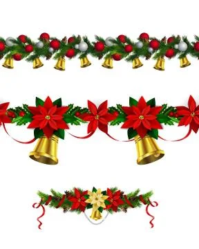 Christmas elements for your designs Stock Illustration