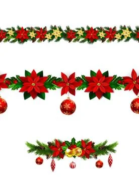 Christmas elements for your designs 스톡 일러스트
