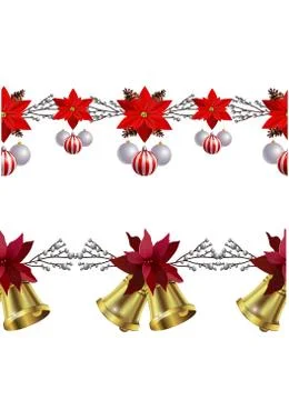 Christmas elements for your designs Stock Illustration