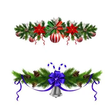 Christmas elements for your designs Stock Illustration
