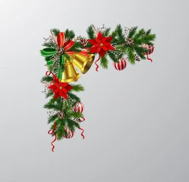 Christmas elements for your designs Stock Illustration