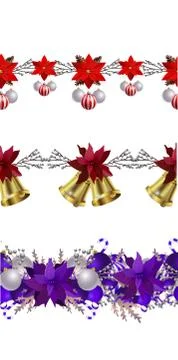 Christmas elements for your designs Stock Illustration