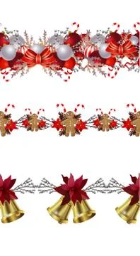 Christmas elements for your designs Stock Illustration