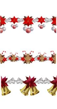 Christmas elements for your designs Stock Illustration