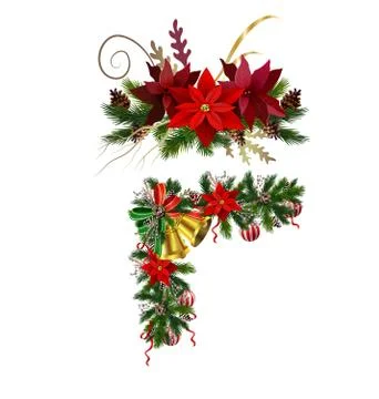 Christmas elements for your designs イラスト素材