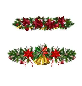 Christmas elements for your designs Stock Illustration