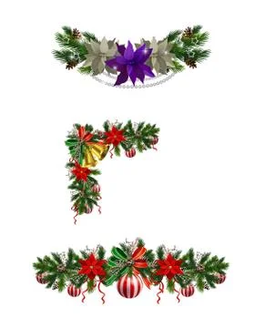 Christmas elements for your designs Stock Illustration