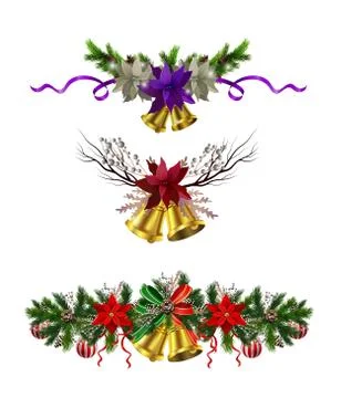 Christmas elements for your designs Stock Illustration