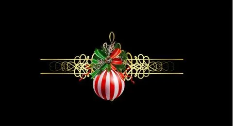 Christmas elements for your designs 스톡 일러스트