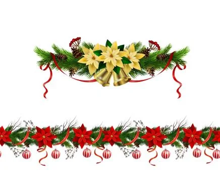 Christmas elements for your designs Stock Illustration