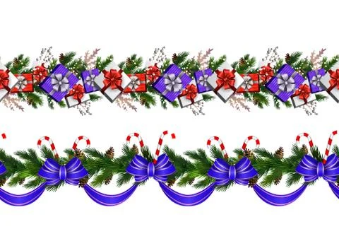 Christmas elements for your designs Stock Illustration