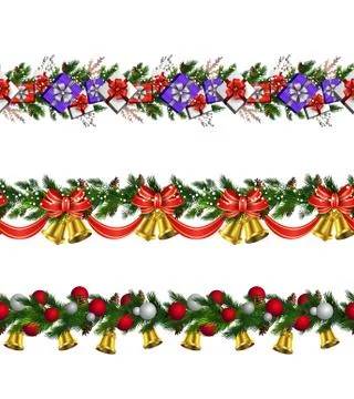 Christmas elements for your designs Stock Illustration