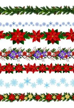 Christmas elements for your designs Stock Illustration