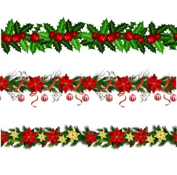Christmas elements for your designs Stock Illustration