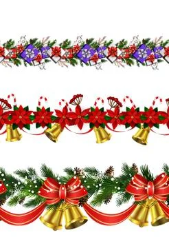 Christmas elements for your designs Stock Illustration