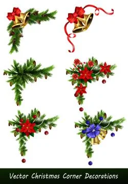 Christmas elements for your designs イラスト素材